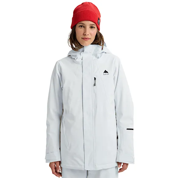 Kurtka snowboardowa Burton Wms Reserve 2L Stretch Insulated Slim Jacket stout white 2026 - 1