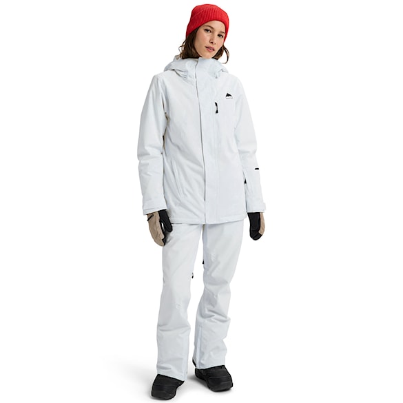 Kurtka snowboardowa Burton Wms Reserve 2L Stretch Insulated Slim Jacket stout white 2026 - 5