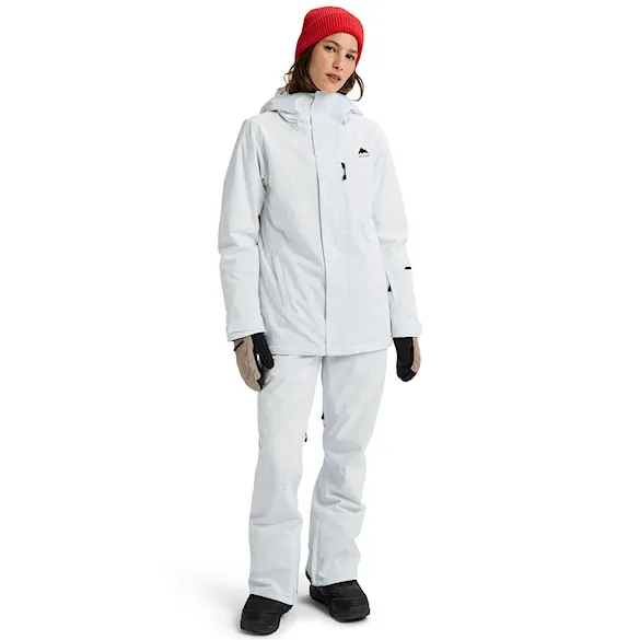 Kurtka snowboardowa Burton Wms Reserve 2L Stretch Insulated Slim Jacket stout white 2026 - 5