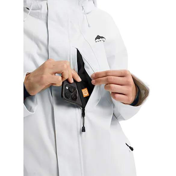 Kurtka snowboardowa Burton Wms Reserve 2L Stretch Insulated Slim Jacket stout white 2026 - 8