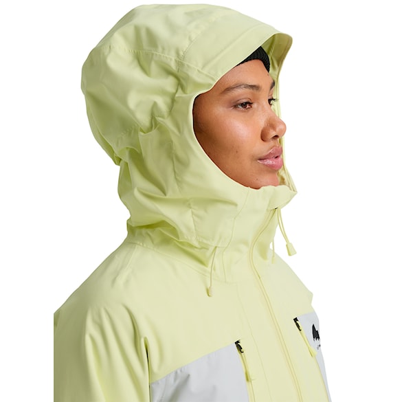 Kurtka snowboardowa Burton Wms Reserve 3 In 1 Jacket glow yellow green/grey cl 2026 - 8