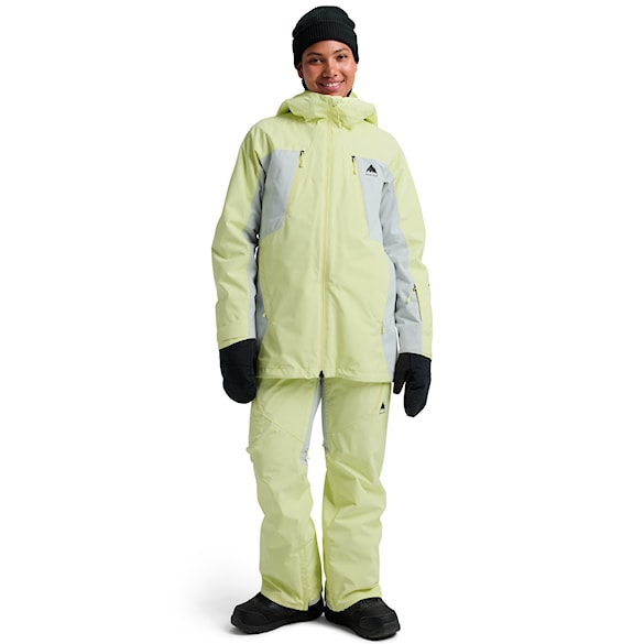 Kurtka snowboardowa Burton Wms Reserve 3 In 1 Jacket glow yellow green/grey cl 2026 - 10