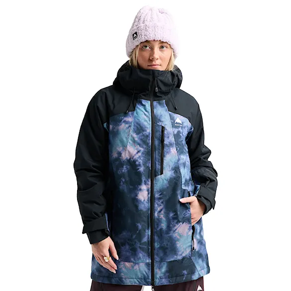 Snowboard Jacket Burton Wms Reserve Insulated Jacket true black/crystal dye 2027 - 1
