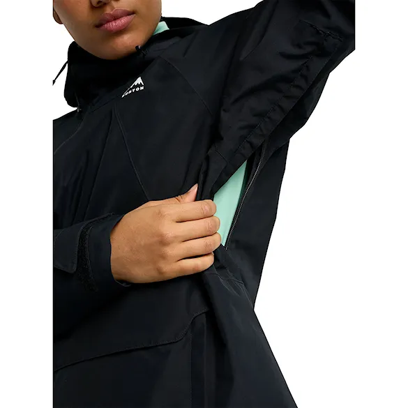 Kurtka snowboardowa Burton Wms Reserve Relax Anorak true black 2027 - 9