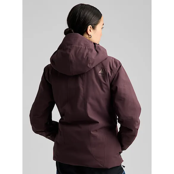 Kurtka snowboardowa Burton Wms Reserve Stretch Insulated Jacket bear hug brown 2027 - 2