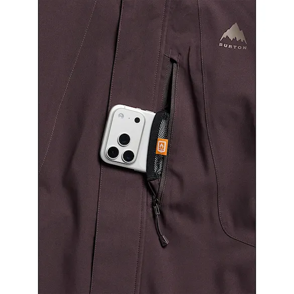Kurtka snowboardowa Burton Wms Reserve Stretch Insulated Jacket bear hug brown 2027 - 4