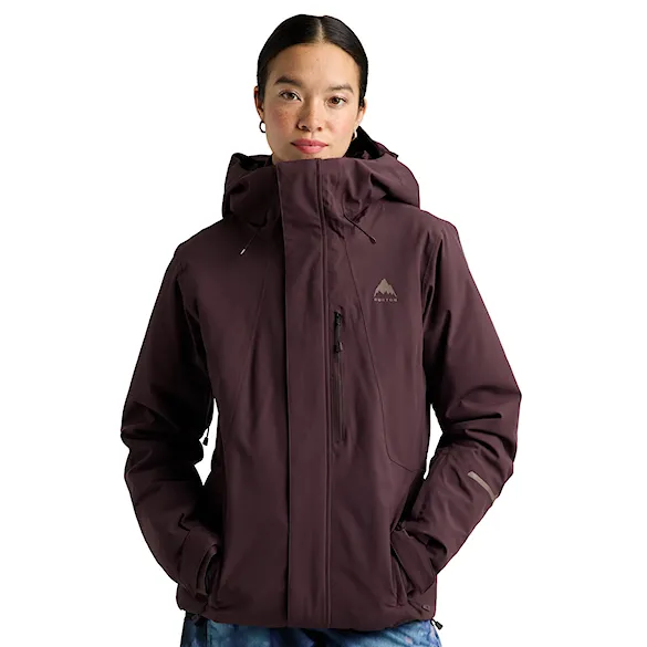 Kurtka snowboardowa Burton Wms Reserve Stretch Insulated Jacket bear hug brown 2027 - 1