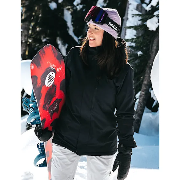 Kurtka snowboardowa Burton Wms Reserve Stretch Insulated Jacket true black 2027 - 2
