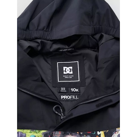 Bunda na snowboard DC DC-43 Youth Anorak outer world black 2026 - 3