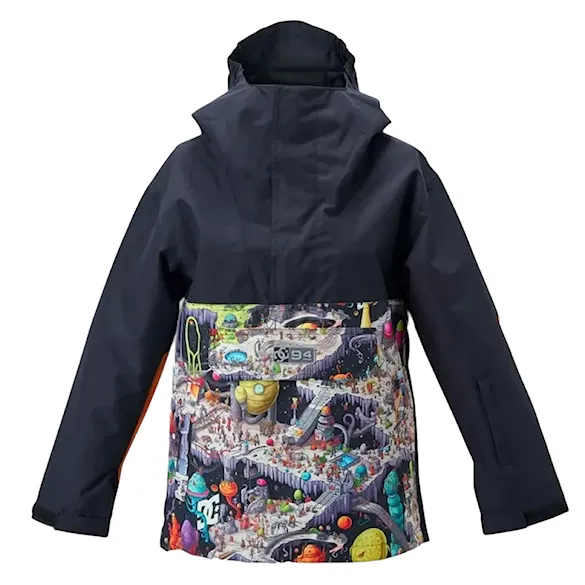 Bunda na snowboard DC DC-43 Youth Anorak outer world black 2026 - 1