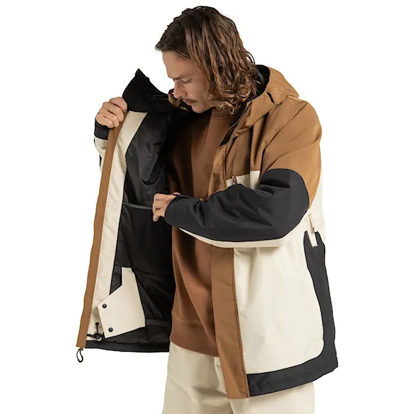 Bunda na snowboard DC Defiant Jacket oatmeal 2026 - 7