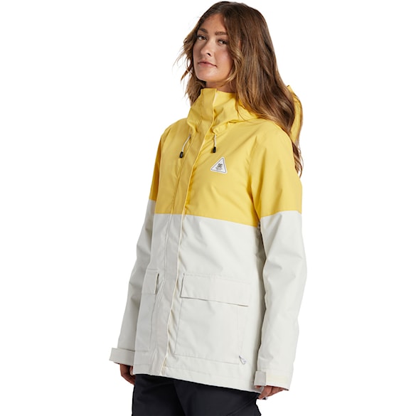 Bunda na snowboard DC Wms Cruiser cream gold 2024 - 3