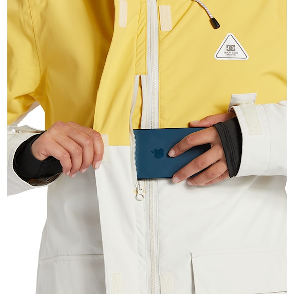 Bunda na snowboard DC Wms Cruiser cream gold 2024 - 8