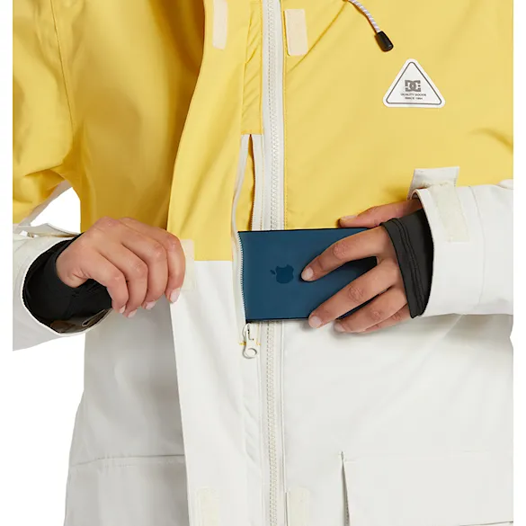Bunda na snowboard DC Wms Cruiser cream gold 2024 - 8