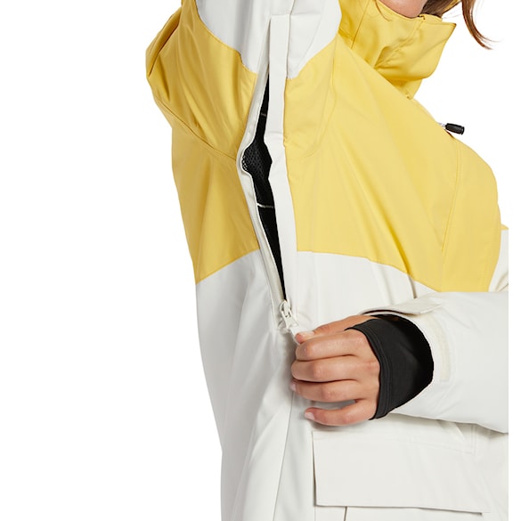 Bunda na snowboard DC Wms Cruiser cream gold 2024 - 9