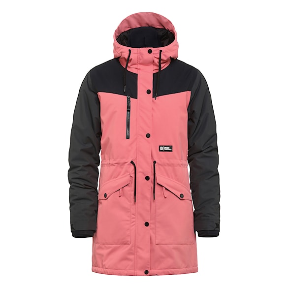 Kurtka snowboardowa Horsefeathers Clarise tea rose 2024 - 1