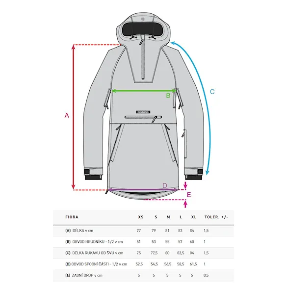 Kurtka snowboardowa Horsefeathers Fiora rainbow 2026 - 3