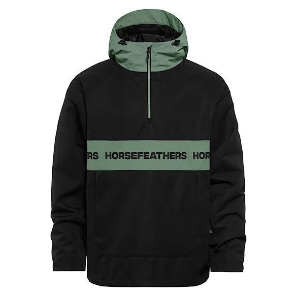Bunda na snowboard Horsefeathers Gordie black/iceberg green 2026 - 2