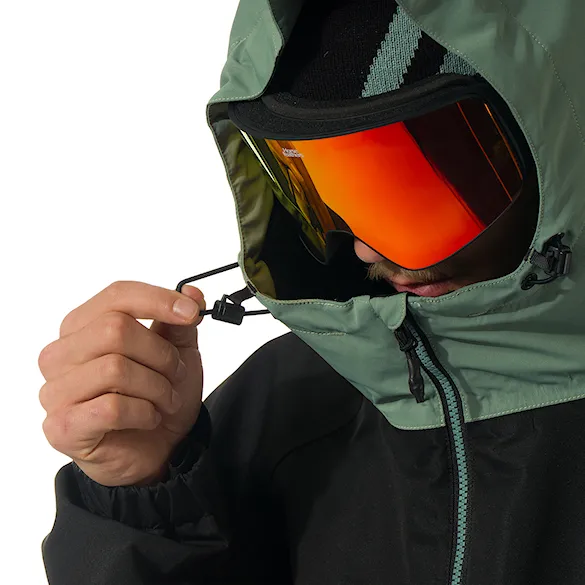 Bunda na snowboard Horsefeathers Gordie black/iceberg green 2026 - 6
