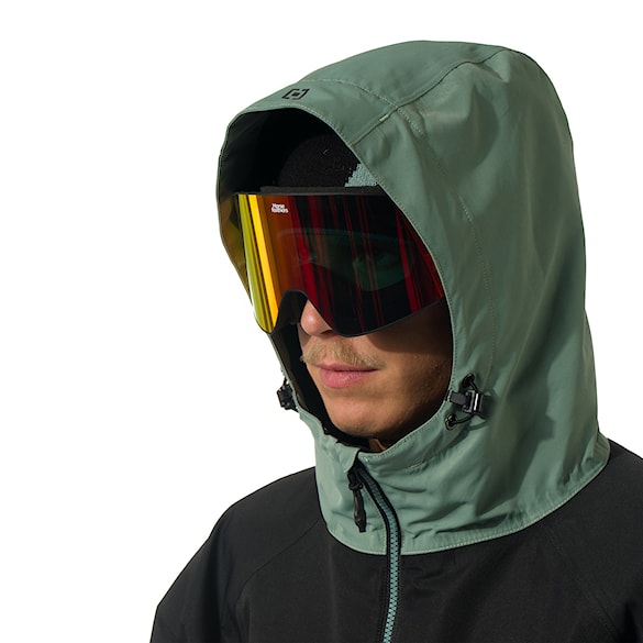 Bunda na snowboard Horsefeathers Gordie black/iceberg green 2026 - 7