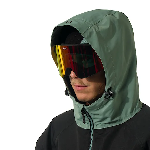 Bunda na snowboard Horsefeathers Gordie black/iceberg green 2026 - 7