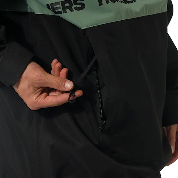 Bunda na snowboard Horsefeathers Gordie black/iceberg green 2026 - 10