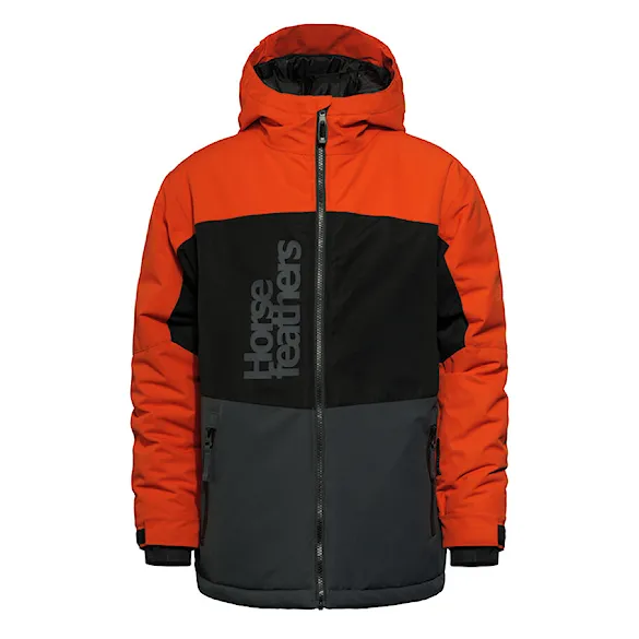Kurtka snowboardowa Horsefeathers Juno Youth lava red 2026 - 1