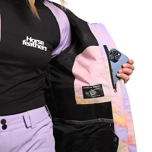 Bunda na snowboard Horsefeathers Kira wonderland 2027 - 6