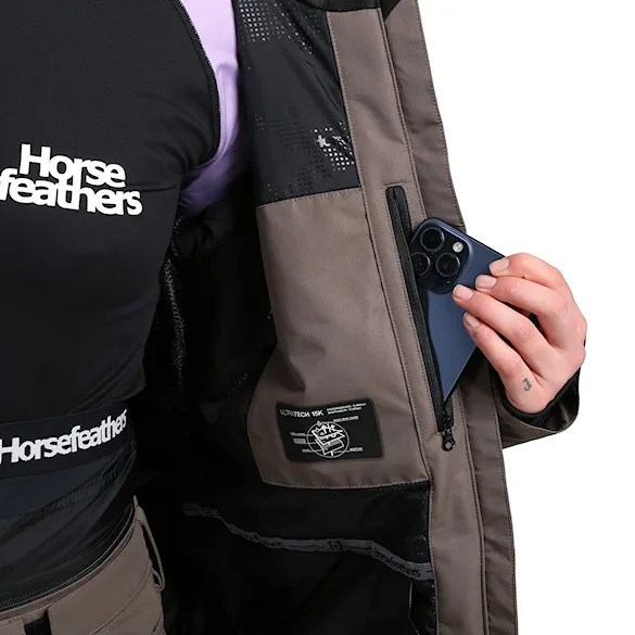 Bunda na snowboard Horsefeathers Lumara tarmac 2027 - 6