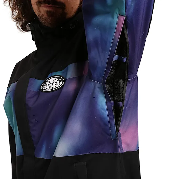 Bunda na snowboard Horsefeathers Morris black/aurora 2027 - 8