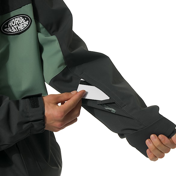 Kurtka snowboardowa Horsefeathers Morris phantom/iceberg green 2026 - 19