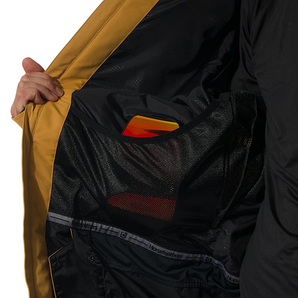 Bunda na snowboard Horsefeathers Pearl amber gold 2026 - 15