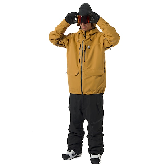 Bunda na snowboard Horsefeathers Pearl amber gold 2026 - 5