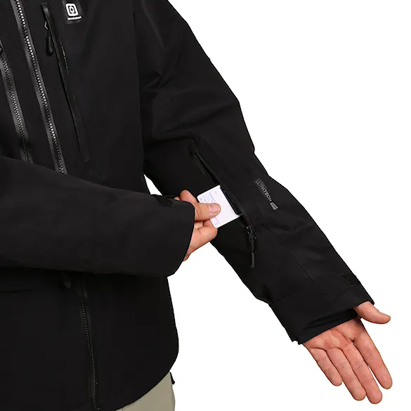 Bunda na snowboard Horsefeathers Pearl black 2027 - 9