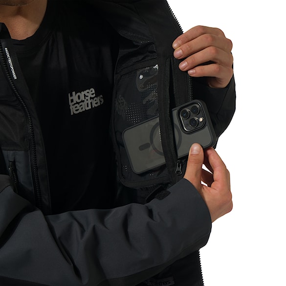 Kurtka snowboardowa Horsefeathers Pearl black/phantom 2026 - 12