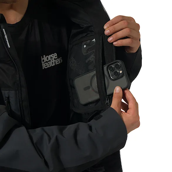 Bunda na snowboard Horsefeathers Pearl black/phantom 2026 - 12