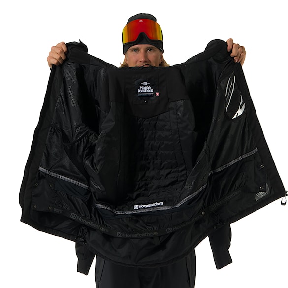 Kurtka snowboardowa Horsefeathers Pearl black/phantom 2026 - 17