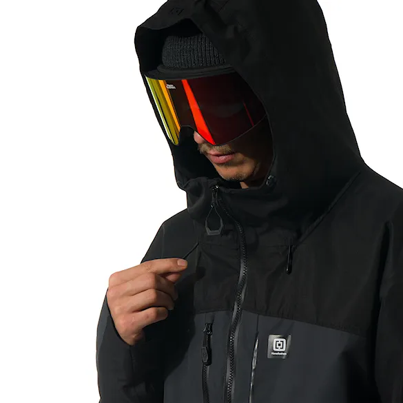 Bunda na snowboard Horsefeathers Pearl black/phantom 2026 - 7