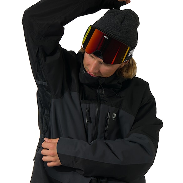 Kurtka snowboardowa Horsefeathers Pearl black/phantom 2026 - 8
