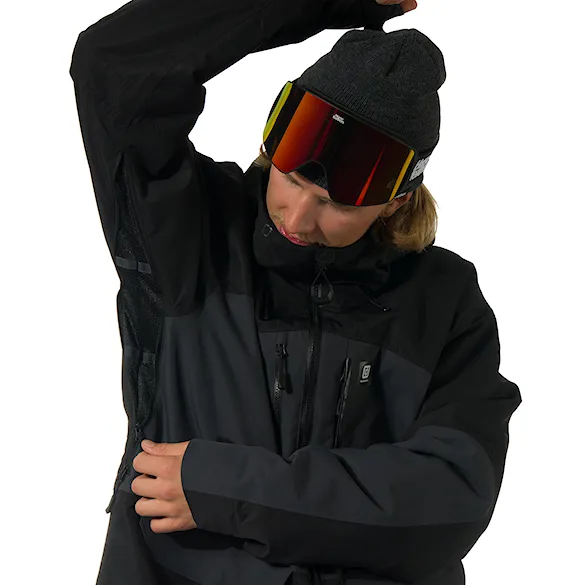Bunda na snowboard Horsefeathers Pearl black/phantom 2026 - 8