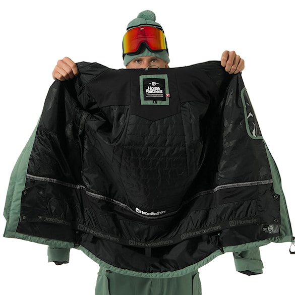 Snowboard Jacket Horsefeathers Pearl iceberg green 2026 - 19