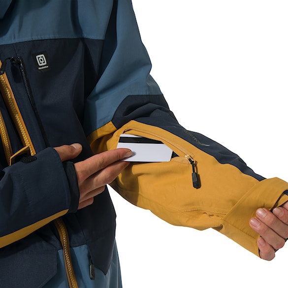 Bunda na snowboard Horsefeathers Pearl moonlight blue 2026 - 11