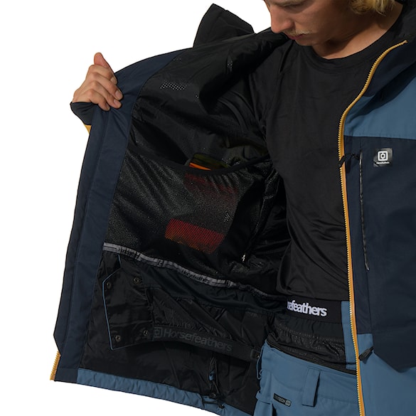 Bunda na snowboard Horsefeathers Pearl moonlight blue 2026 - 16