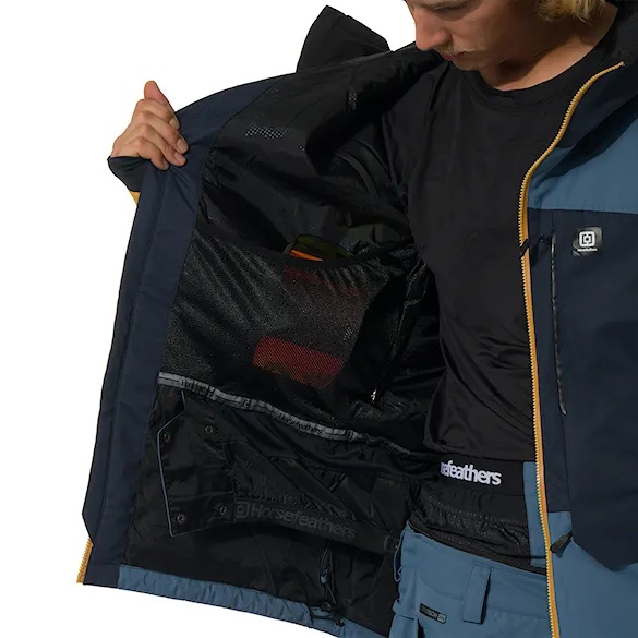 Snowboard Jacket Horsefeathers Pearl moonlight blue 2026 - 16