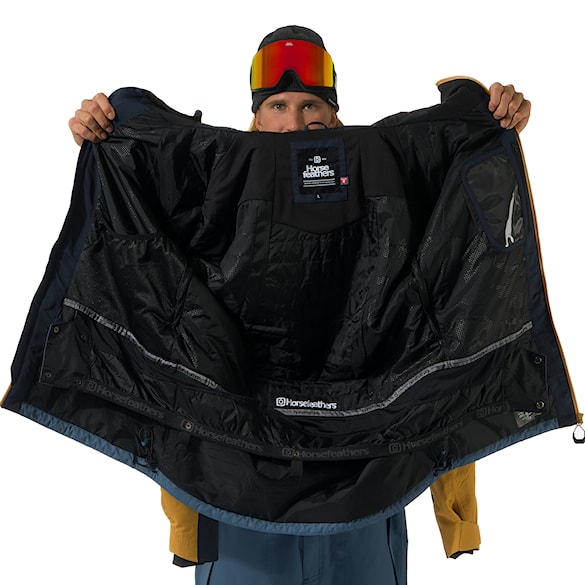 Bunda na snowboard Horsefeathers Pearl moonlight blue 2026 - 19