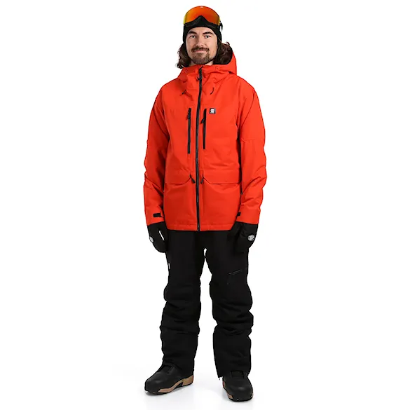 Bunda na snowboard Horsefeathers Pearl red 2027 - 11