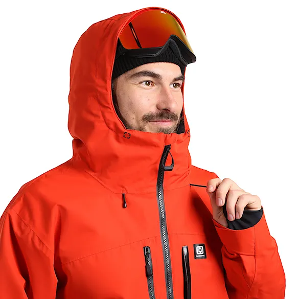 Bunda na snowboard Horsefeathers Pearl red 2027 - 3