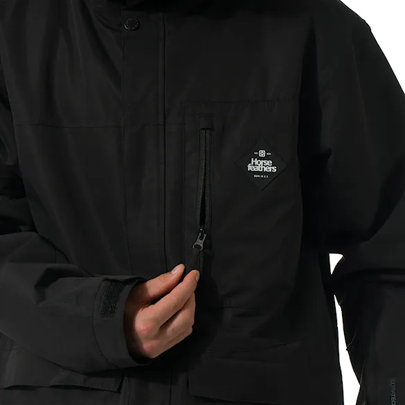 Bunda na snowboard Horsefeathers Ranger black 2026 - 11