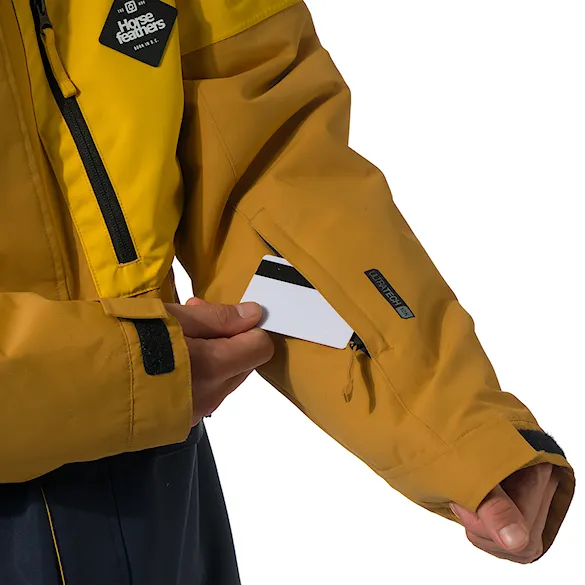 Bunda na snowboard Horsefeathers Ranger yellow/amber gold 2026 - 12