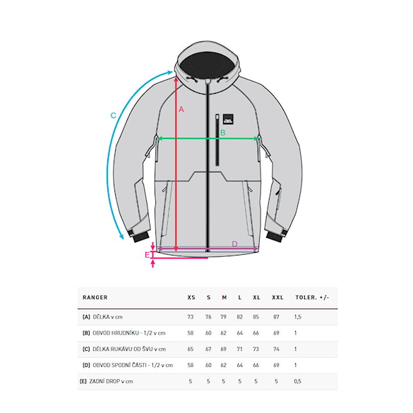 Bunda na snowboard Horsefeathers Ranger yellow/amber gold 2026 - 4